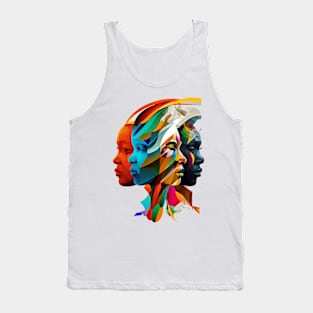 Diversity-faces Tank Top